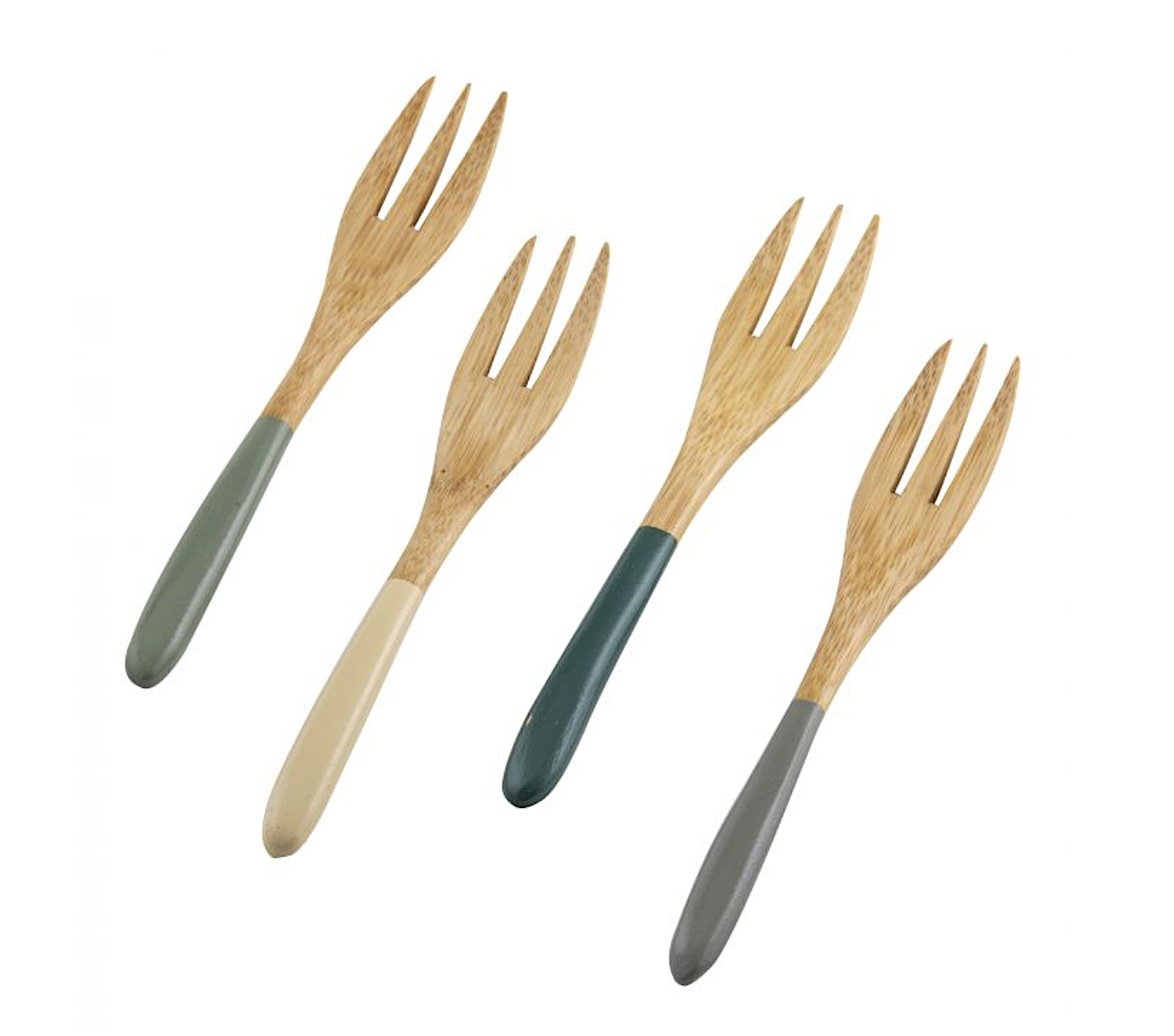 4 Bamboo Forks