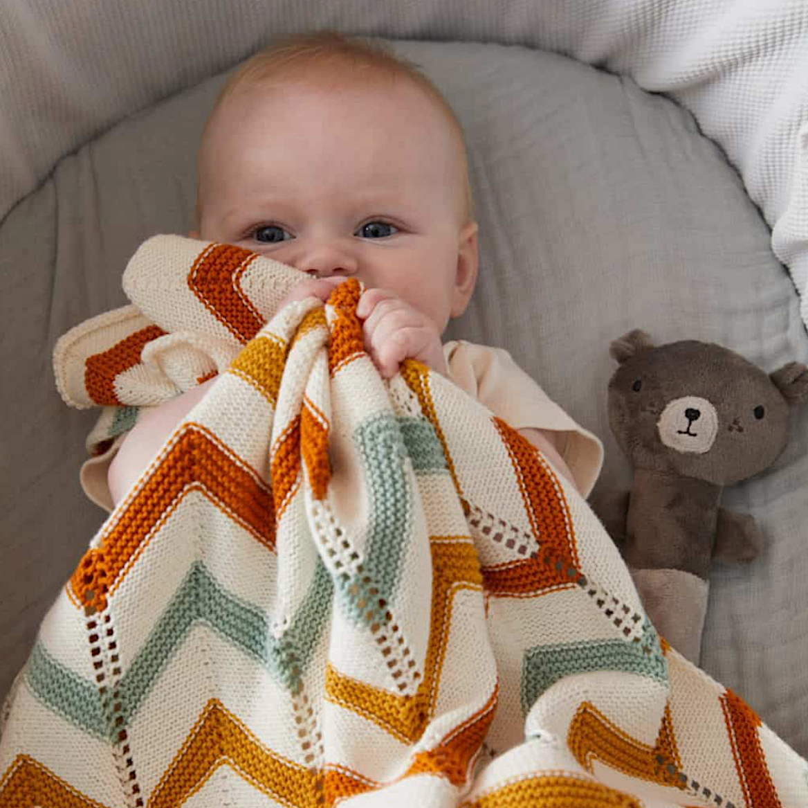 Zig Zag Baby Blanket